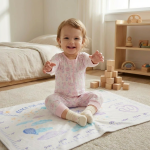 Pink Axolotl Footie Pajamas - Image 2