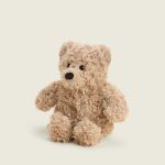 Brown Curly Bear Warmies Bag Charm - Image 6