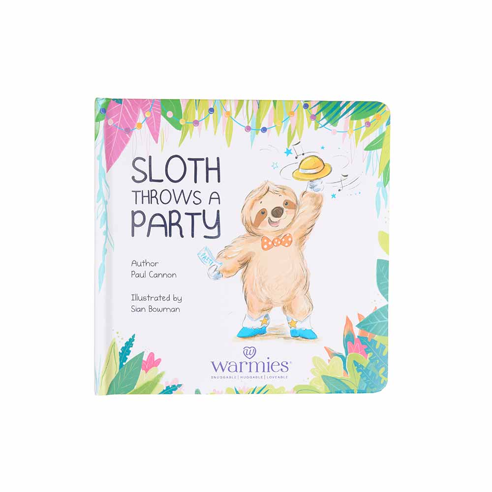 BK-SLO1-BB-Sloth-Throws-a-Party-Book-1648.jpg Sloth Throws a Party Book - Image 1