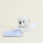 Marshmallow Bear Security Blanket Warmies - Image 4