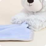 Marshmallow Bear Security Blanket Warmies - Image 7