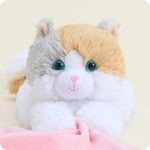 Calico Cat Security Blanket Warmies - Image 3