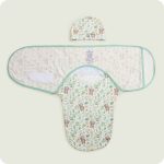 Sloth Swaddle & Beanie Gift Set - Image 3