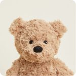 Brown Curly Bear Warmies - Image 4