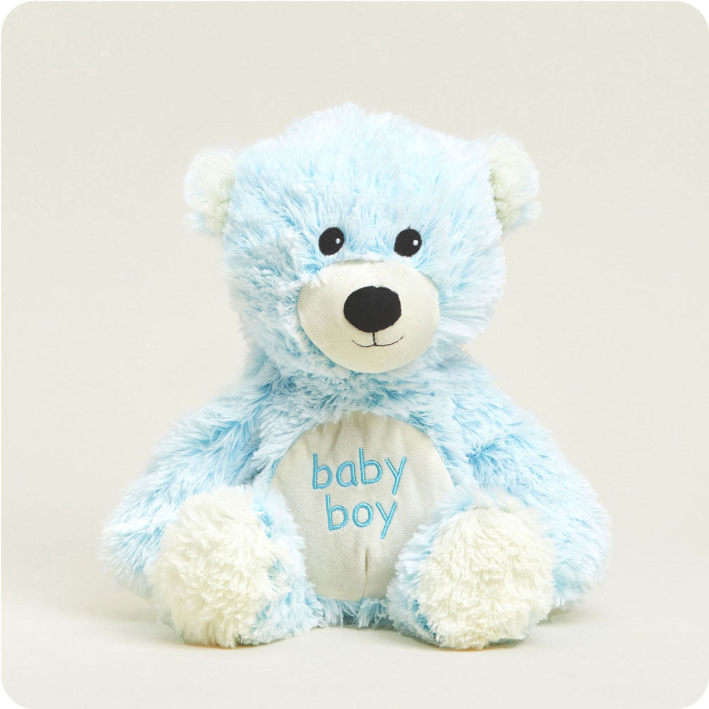 CP-BBOY-BEA-Baby-Boy-Bear-2-Crop_217d97e2-140c-4f79-a5c9-88d0b0b48c23.jpg Baby Boy Bear Warmies - Image 1