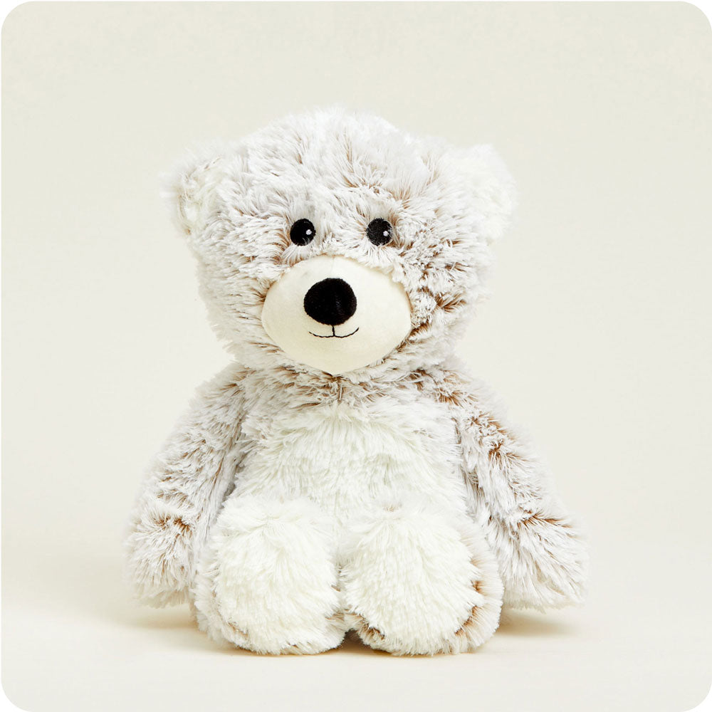 CP-BEA-5-Marshmallow-Bear-03-Crop_4bc254c5-4f3c-411c-9860-c95fe2a31be4.jpg Marshmallow Bear Warmies - Image 1