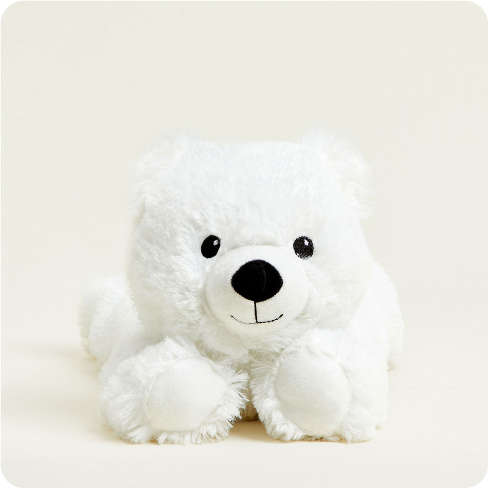 CP-BEA-7-White-Bear-02-Crop_d4f1f258-2697-407d-b281-96983037b692.jpg White Bear Warmies - Image 1