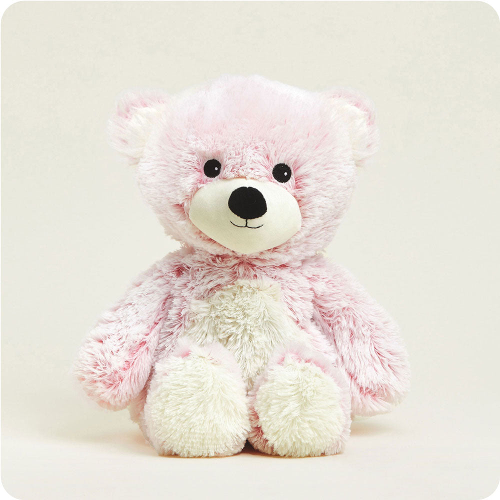 CP-BEA-P-Pink-Marshmallow-Bear-02-Crop_da63ab39-19c2-43be-a0b5-0abfc879183c.jpg Pink Marshmallow Bear Warmies - Image 1