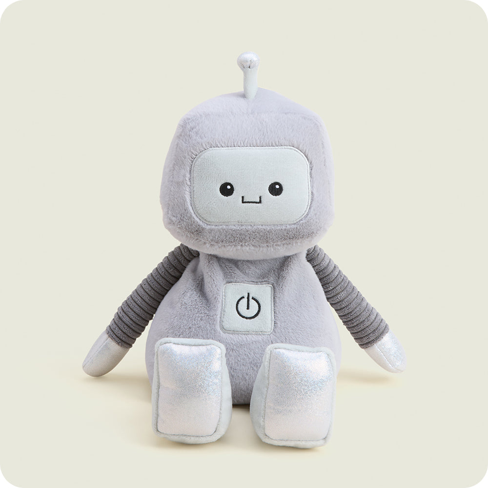 CP-BOT-S-421.jpg Silver Robot Warmies - Image 1