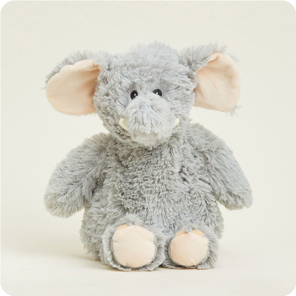 CP-ELE-1-Gray-Elephant-08-Crop_5278f2d7-2349-4500-8d8d-53e883329701.jpg Gray Elephant Warmies - Image 1