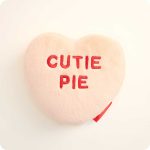 Sweethearts Peach Cutie Pie Heart Warmies