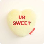 Sweethearts Yellow UR Sweet Heart Warmies