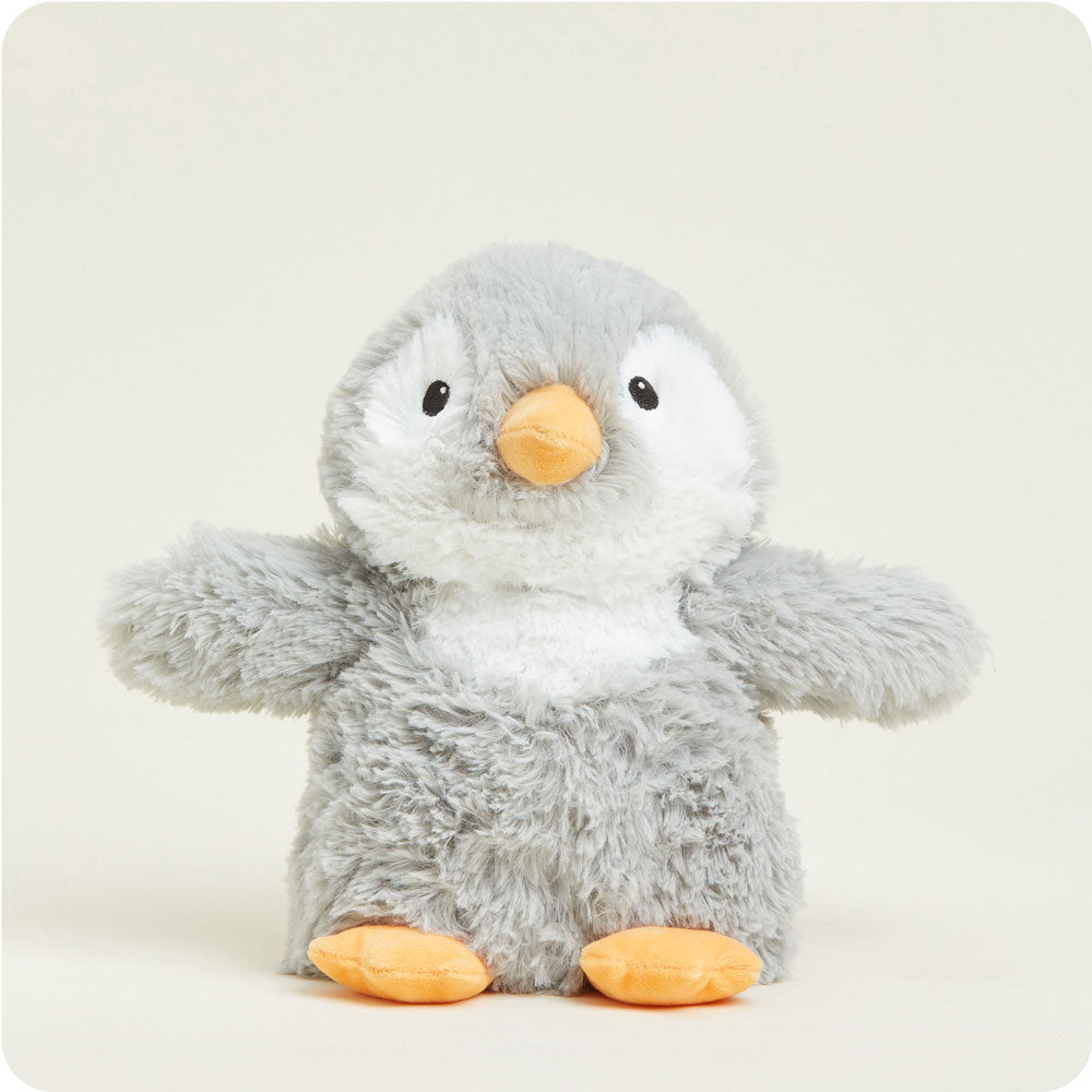 CP-PEN-4-Gray-Penguin-01-Crop_731e7125-accb-438f-8815-c6b498b20327.jpg Gray Penguin Warmies - Image 1