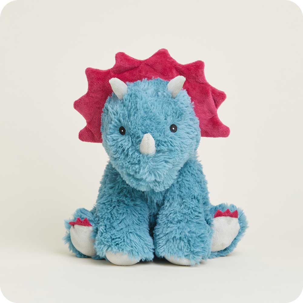 CP-TRI-1-Triceratops-01_8856ac5e-1157-4b6c-b31c-131d716cc756.jpg Triceratops Warmies - Image 1