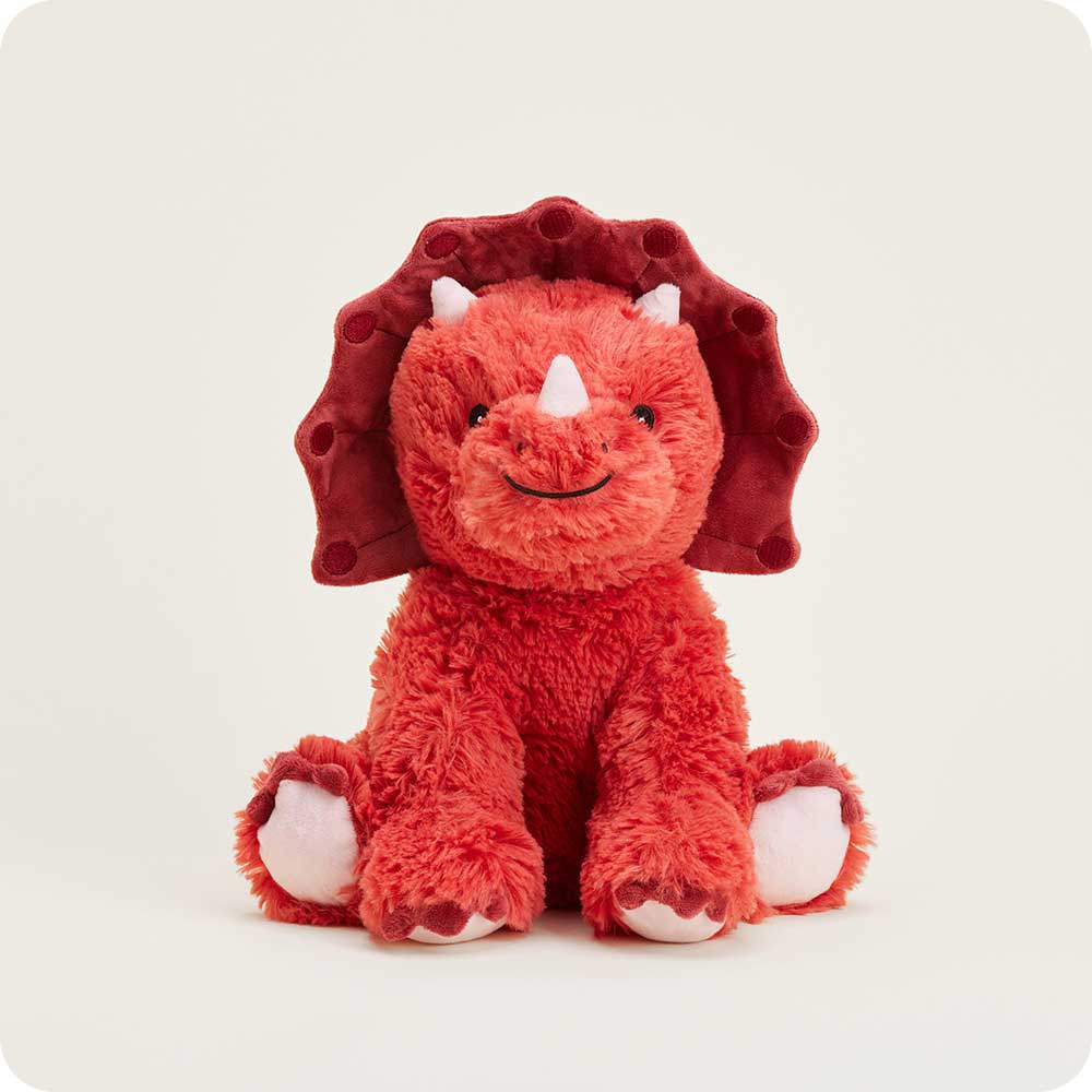 CP-TRI-2-Red-Triceratops-2.jpg Red Triceratops Warmies - Image 1