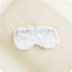 Marshmallow Gray Eye Mask Warmies - Image 4