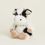 Black and White Cow Warmies Junior - Image 3