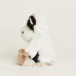 Black and White Cow Warmies Junior - Image 4