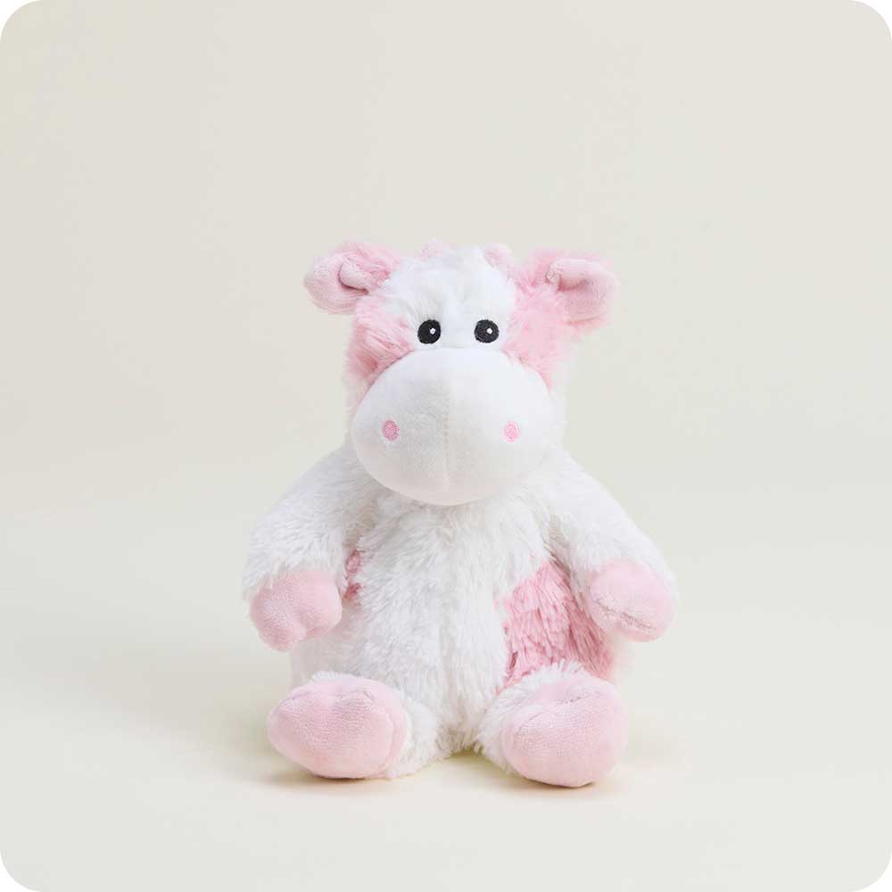CPJ-COW-S-Strawberry-Cow-Warmies-Junior-1419_95f47c9d-ace9-4616-83f8-6f4dfa3d992f.jpg Strawberry Cow Warmies Junior - Image 1