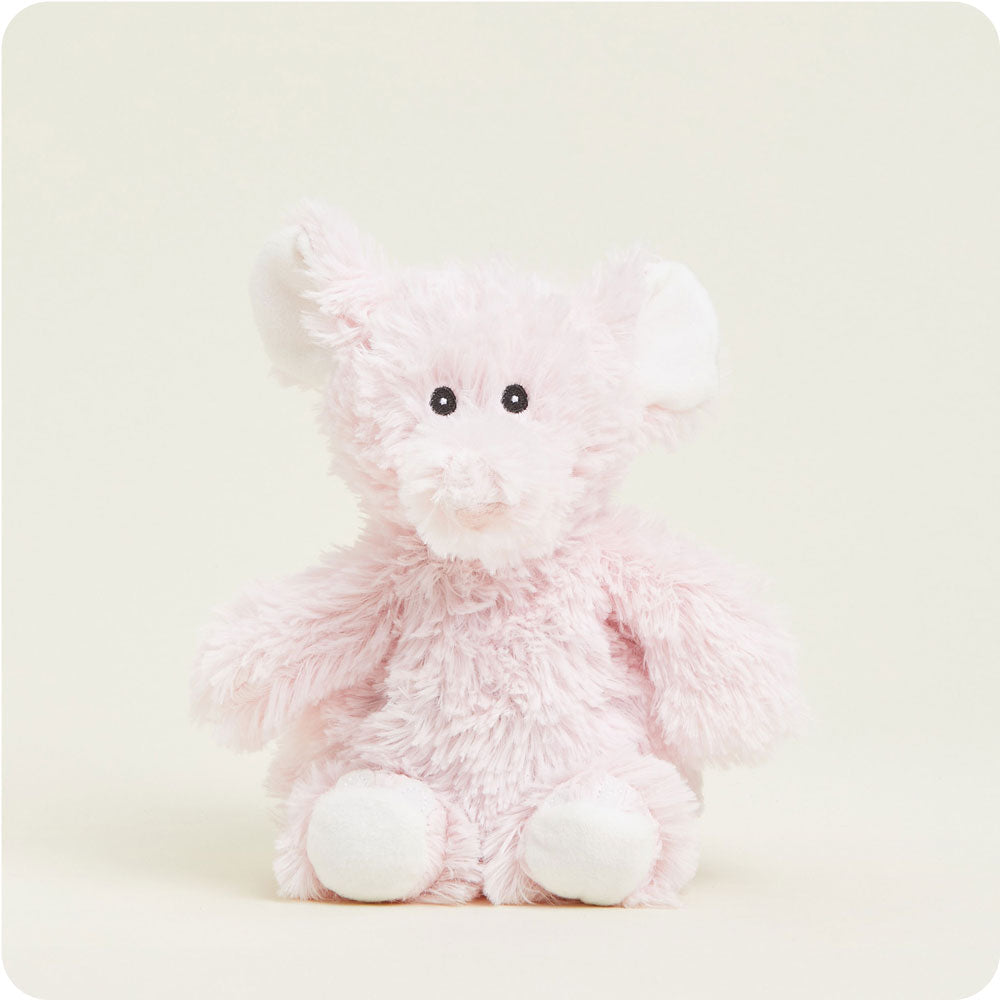 CPJ-ELE-3-Pink-Elephant-Junior-02-Crop_1da78de3-b876-4713-b1ae-4c3c5f2c47f6.jpg Pink Elephant Warmies Junior - Image 1