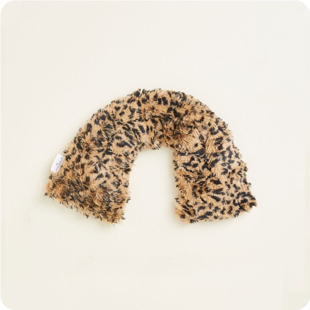CPW-TAWNY-1-Leopard-Neck-Wrap-02-Crop_2fb12e2c-9bc2-4e98-9f65-826711d0b898.jpg Leopard Neck Wrap Warmies - Image 1