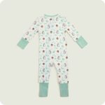 Gray Squirrel Footie Pajamas - Image 8