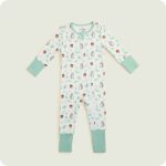 Gray Squirrel Footie Pajamas