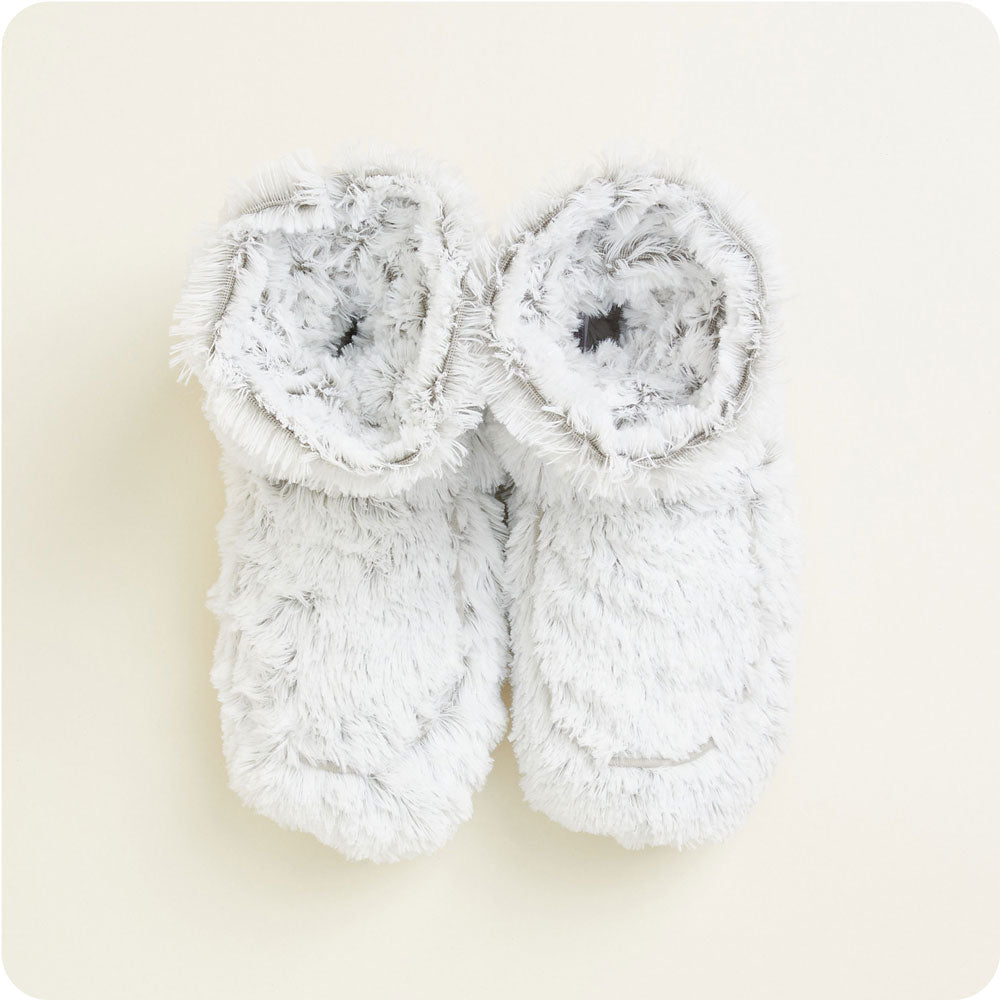 FW-BOO-MG-Marshmallow-Gray-Boots-03-Crop_e4be0dd3-30e2-4e70-abac-2df0d8c12cd3.jpg Marshmallow Gray Boots Warmies® - Image 1