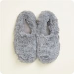 Gray Heatable Slippers Warmies®