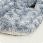 Curly Gray Slippers Warmies® - Image 3