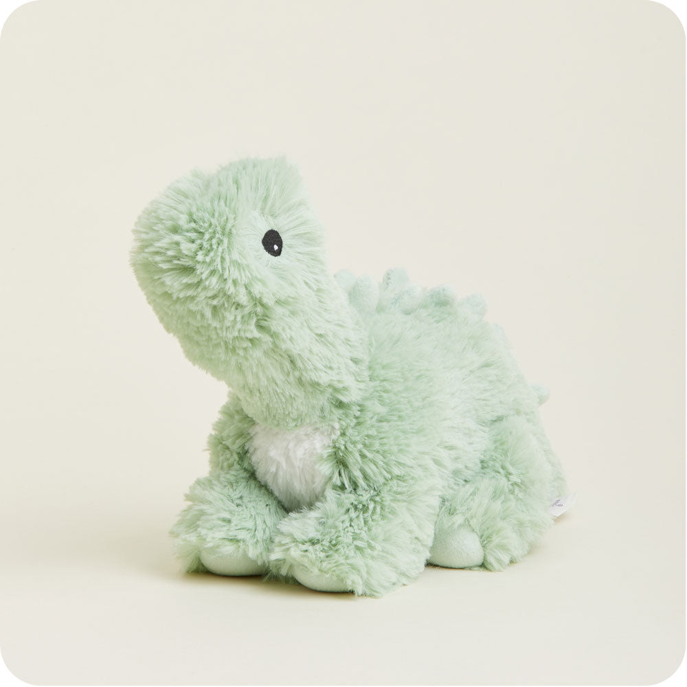 Green-Dino2128.jpg Green Long Neck Dinosaur Warmies - Image 1