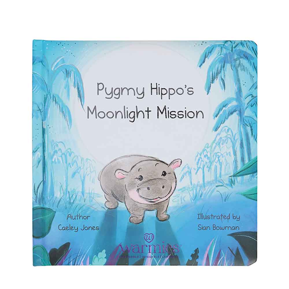 Hippo-Book-223.jpg Pygmy Hippo's Moonlight Mission Board Book - Image 1