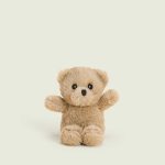 Brown Curly Bear Warmies Mini Bag Charm - Image 5