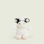 Black and White Cow Warmies Mini Bag Charm - Image 6