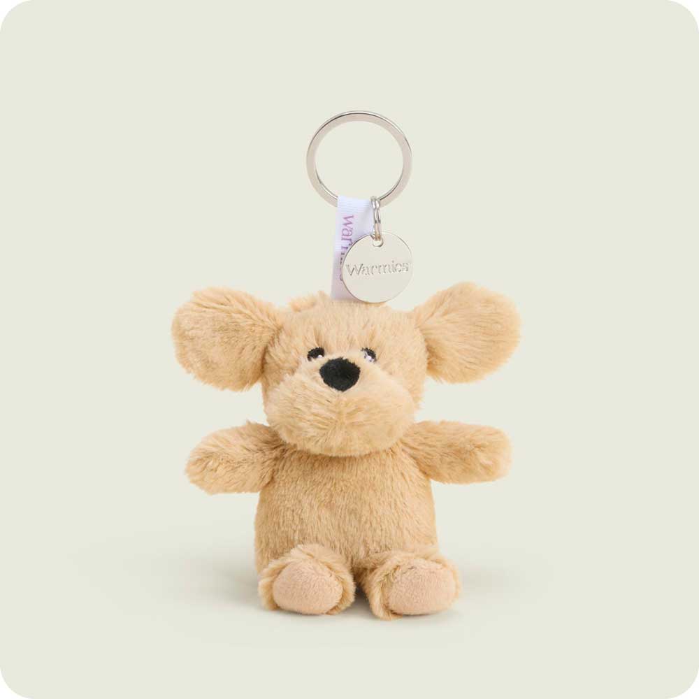 KR-DOG-4-Curly-Dog-Keyring-8.jpg Curly Dog Warmies Mini Bag Charm - Image 1