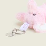Pink Elephant Warmies Mini Bag Charm - Image 3