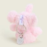 Pink Elephant Warmies Mini Bag Charm - Image 4