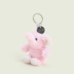 Pink Elephant Warmies Mini Bag Charm
