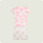 Strawberry Cow Shorties Pajamas