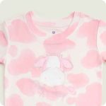 Strawberry Cow Shorties Pajamas - Image 2