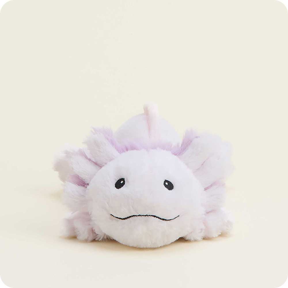 Pink_Axolotl_Warmies_Junior.jpg Pink Axolotl Warmies Junior - Image 1