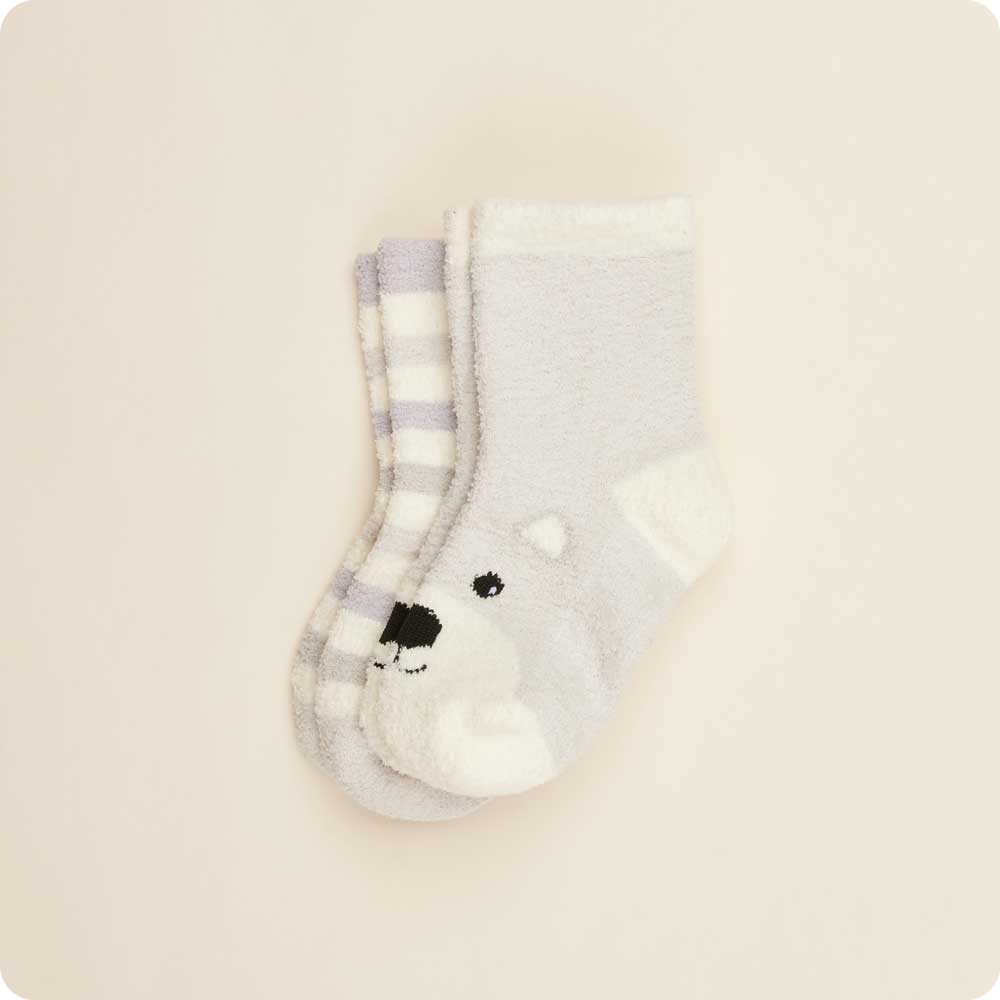 SK-BEA-M-117.jpg Marshmallow Bear Non-Slip Socks - Image 1
