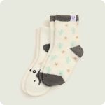 Black and White Cow Kids Sock Set