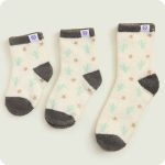 Black and White Cow Kids Sock Set - Image 7