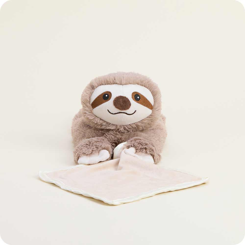 Sloth_Blankie_Warmies.jpg Sloth Security Blanket Warmies - Image 1