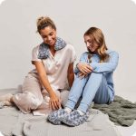 Curly Gray Slippers Warmies® - Image 2