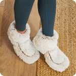 Marshmallow Brown Boots Warmies® - Image 2