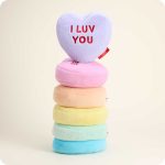 Sweethearts Green XOXO Heart Warmies - Image 3