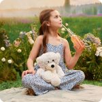 Marshmallow Bear Warmies - Image 3
