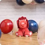 Red Triceratops Warmies - Image 4